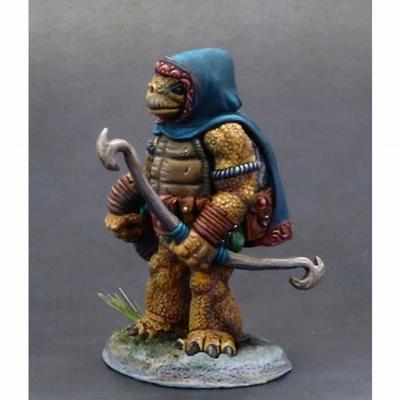 Tortoise Ranger with Bow Miniature Critter Kingdoms Dark Sword Miniatures
