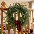 thumbnail image 6 of Norfolk Pine Wreath 18/20 Inch, Real Touch Artificial Christmas Wreath for Front Door, Realistic Green Holiday Decor for Indoor Outdoor Home Decor, 6 of 6