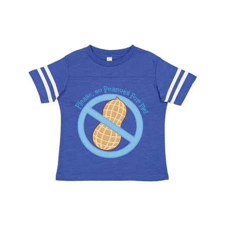 

Inktastic No Peanuts Blue Logo Gift Toddler Boy or Toddler Girl T-Shirt