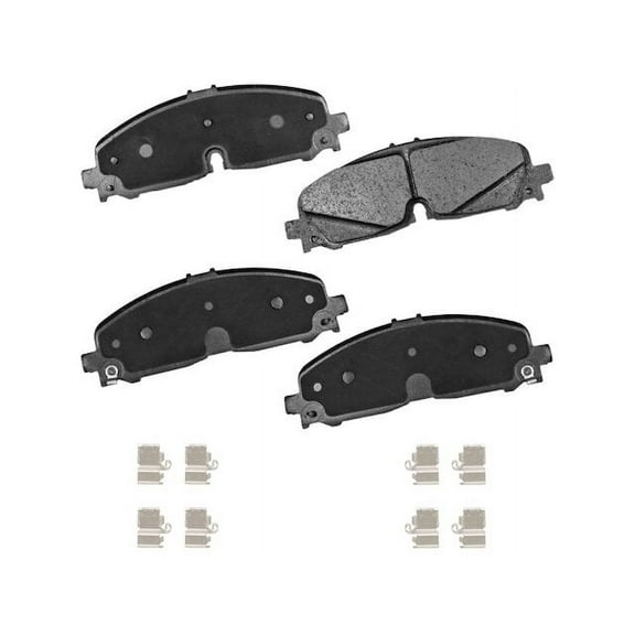 Front Brake Pad Set - Compatible with 2021 - 2022 Chevy Colorado