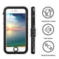 thumbnail image 2 of aquaLife iPhone 6/6S Slim Waterproof, Shock & Drop Proof, Dirt & Snow Proof Underwater Diving Case - Fully Sealed w/Built-in Screen Protector Black, 2 of 9