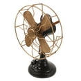thumbnail image 6 of HONMEET Rodshake Multi-Color Vintage Iron Fan Decor for Home and Office, 6 of 9