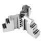 thumbnail image 2 of Piezas de torno de mandril, 3 pulgadas K11-80 Mandril autocentrante de 3 mordazas Mandril de torno de metal Durabilidad mejorada, 2 of 14