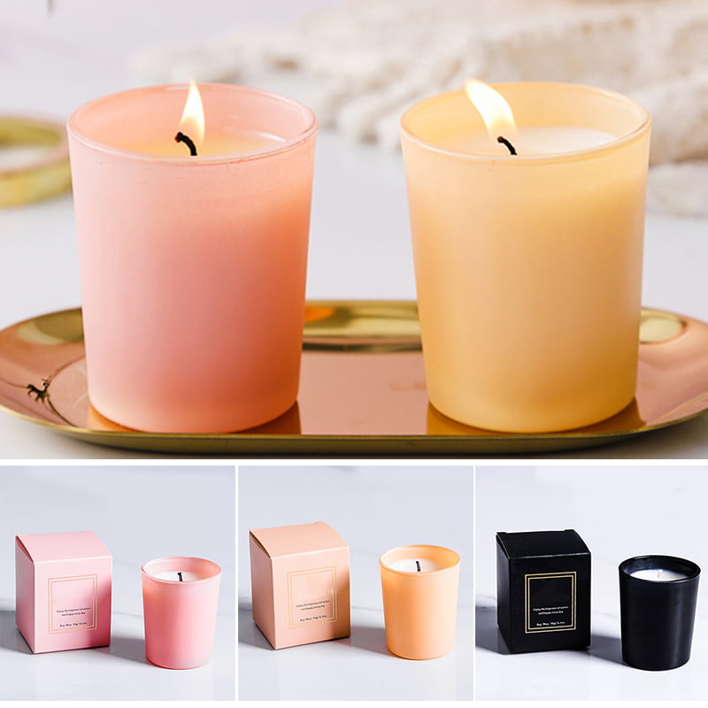 Set of 8 Romantic Heart Shaped Scent Tealight Fragrance Aroma Decorative Candles 