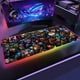 thumbnail image 3 of Alfombrillas de ratón 900x400 Dota2, alfombrilla de ratón LED para ordenador portátil XXL a la moda, alfombrilla de ratón RGB para juegos HD, alfombrilla grande XL para juegos de teclado de escritorio, 3 of 5