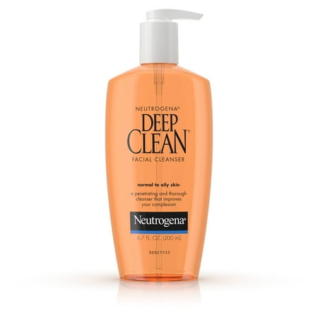 Neutrogena Deep Clean Daily Facial Cleanser Wash, 6.7 Fl. Oz. - Walmart.com
