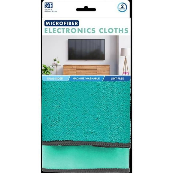 12 x 16 in. Microfiber Cleaning Cloth - 2 per Pack - Pack of 4