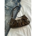 thumbnail image 4 of CAILDANL Women's Y2k Purse Top Handle Shoulder Bag Buckle Punk Hobo Clutch Purses Bags, 4 of 6