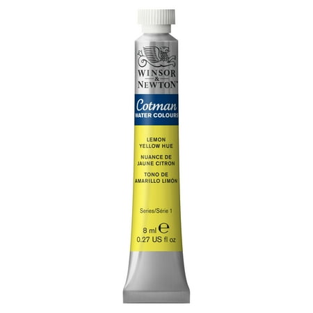 UPC: 0094376902136 | Winsor & Newton Cotman Watercolor  8ml Tube  Lemon Yellow Hue
