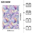 thumbnail image 4 of joogoo Spiral Journal Notebook Abstract Art Roses College Ruled Notebooks 8.3" x 5.7" 2 PCs, 4 of 8