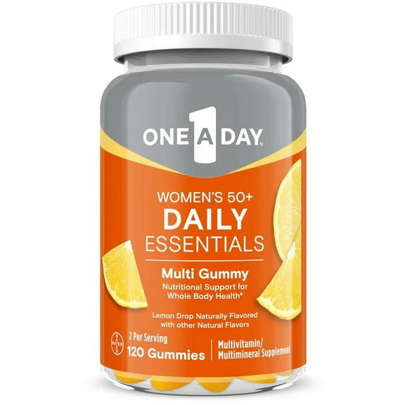 ONE A DAY Daily Essentials Women's Gummies 120ct. 12cs.