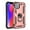 Rosegold, variant on Dteck Case For Apple iPhone 11 Pro Max(6.5 inches) ,Shockproof Rubber Armor Case Hybrid Rugged Hard PC Back Phone Ring Kickstand Cover,without Screen Protector ,Red