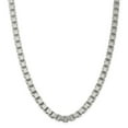 thumbnail image 1 of 925 Sterling Silver 7mm Box Chain 18 Inch, 1 of 5