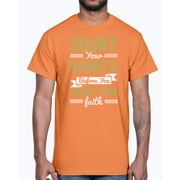 Doubt your doubts before you doubt your faith - Christian Cotton Tee