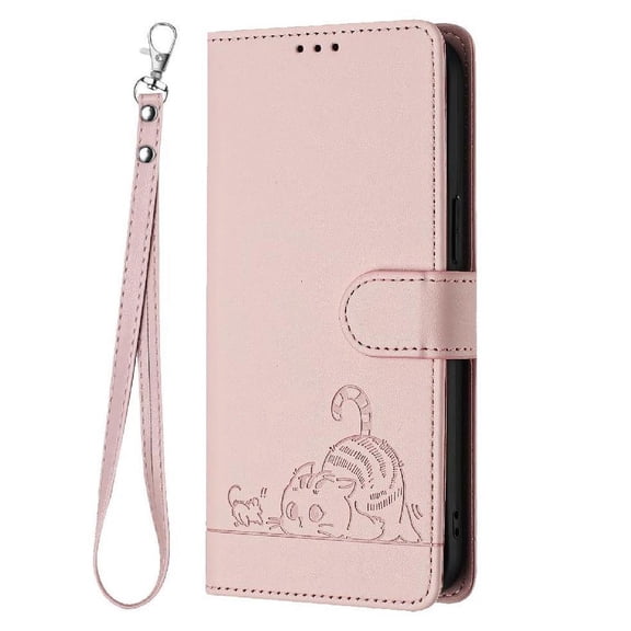 Flip case for GANGXUN Samsung Galaxy A53 5G Wallet Case with Kickstand, Card Slots, RFID Block, Cat Design