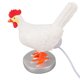 thumbnail image 5 of Lámpara de Huevo de Gallina, Decretación del Hogar Resina Blanca 3d Lámpara de Huevo LED de Luz Tibia para Dormitorio, 5 of 7