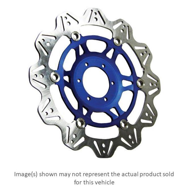 EBC VeeSeries Sport Bike Brake Rotor (Blue Hub) Front Left for Honda