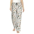 thumbnail image 2 of Lsque Outdoor Living Print Women's Pajama Pants, Lounge Pant - Comfortable Home Wear,Elastic Waistband, Stylish Design-Small, 2 of 9