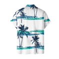 thumbnail image 5 of Hawaiian Shirt For Men Casual Fashion Summer Short Sleeve Buttons Printed T Shirt Top L, 5 of 5
