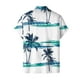 thumbnail image 5 of Hawaiian Shirt For Men Casual Fashion Summer Short Sleeve Buttons Printed T Shirt Top M, 5 of 5