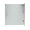 thumbnail image 4 of Swan Solid Surface 72'' x 60'' x 30'' Three Panel Shower Wall, 4 of 7