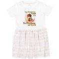 thumbnail image 3 of Inktastic My Grandma Loves Me to the Moon and Back Girls Toddler Dress, 3 of 5