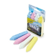 Crayola Washable Sidewalk Chalk, 4 Count Outdoor Art Tools