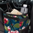thumbnail image 6 of Cherry Foldable Mini Trash Can with Lid - Leak-Proof Car Garbage Can for Hanging Storage Bag, 6 of 6