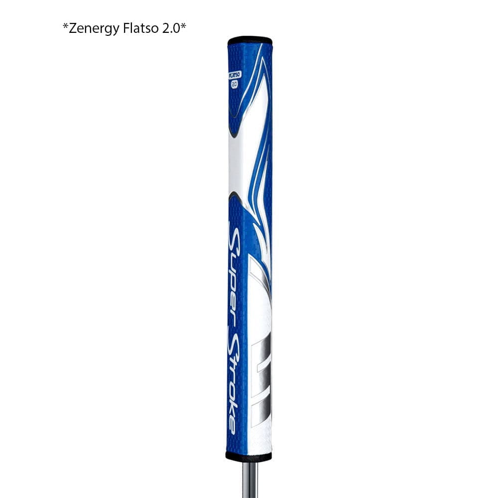 SuperStroke Golf Zenergy Flatso 1.0 Grips Blue/White