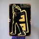 thumbnail image 3 of Placa Metal Vintage T.REX Pintura Hierro Rectangular Arte Pared Del 30x40cm, 3 of 9