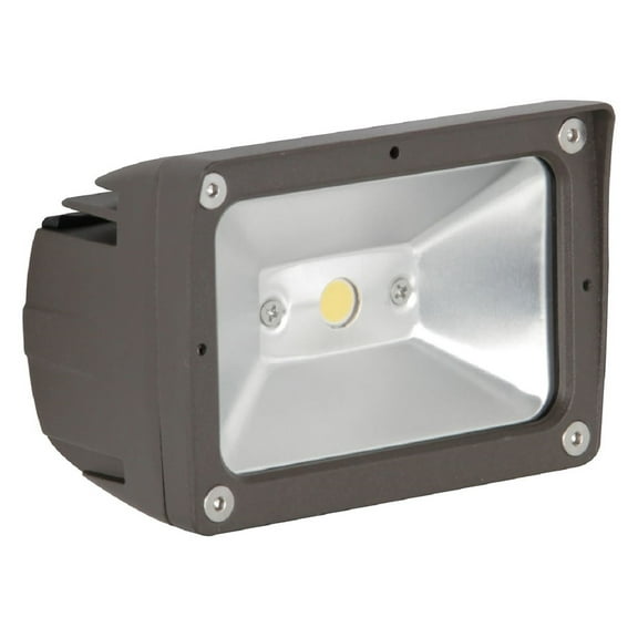Luminance F7390-66-1-5K Outdoor LED Floodlight 10 Watts Bronze