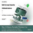thumbnail image 3 of Humidificateur de Plantes Portable Sans Fil Mini avec 2 Modes de Brume, 2 Modes de Veilleuse, Blanc, 3 of 5