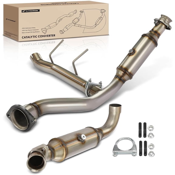 A-Premium Left and Right 2-PC Catalytic Converter Kit Direct-Fit Compatible with Ford F-150 F150 2011 2012 2013 2014 5.0L, EPA Compliant