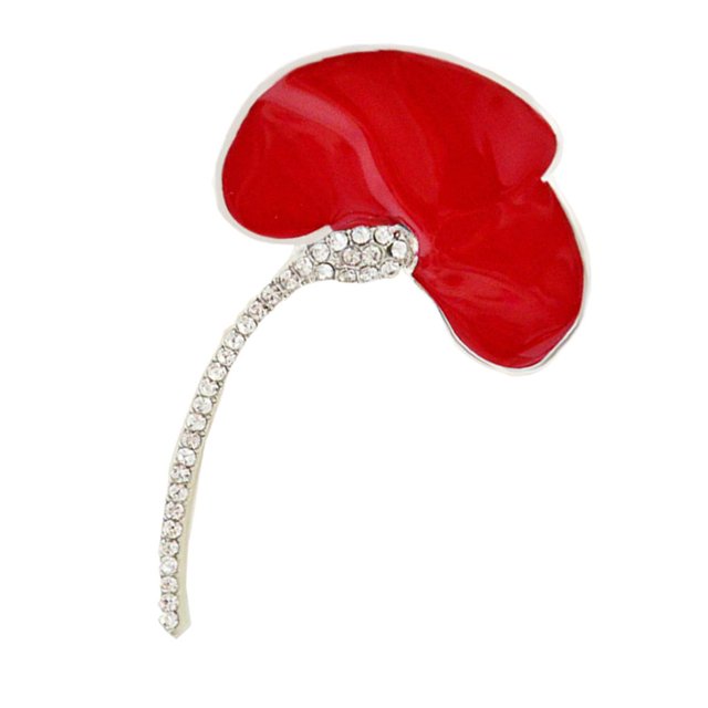 Moda Amapola Broches Traje de Solapa Pin Broches Pin de Las Mujeres Sunnimix Broche de broche para mujer