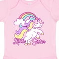 thumbnail image 4 of Inktastic Little Sister Unicorn Girls Baby Bodysuit, 4 of 5