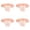 White 4PCS, variant on Fun Pet Dentures Toys Dog Dentures Fun Dog Braces Dog Chew Toys Suitable For Halloween Dog Toys Pet Supplies