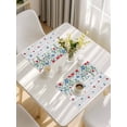thumbnail image 5 of 4th of July Placemats Set of 8, Memorial Day Patriotic Star Leaf Wooden Placemats for Dining Table, Place Mats for Kitchen Tabletop, Waterproof Wipeable Dining Table Mats Set, 5 of 9