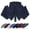 Navy, variant on Inverted Umbrella for Rain, Compact Windproof Auto Open Close | Reverse Fold Design, Portable Travel, Small Storage, Large Coverage, Car Friendly, No Drip, Waterproof, Sun Shade