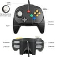 thumbnail image 5 of Miadore N64 Mini Controller, Wired Mini N64 Controller Gamepad Remote for N64 Console Video Games System（Black）, 5 of 7