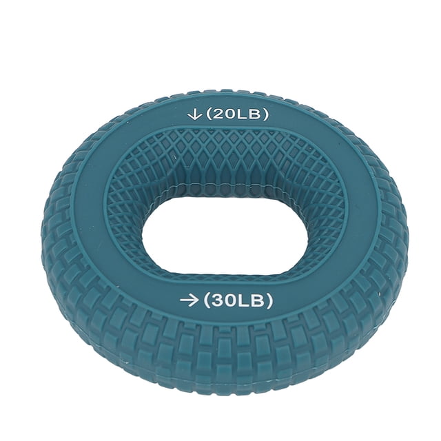 Anillo de agarre de fitness, anillo de entrenamiento de agarre de antebrazo circular de agarre de ejercicio de mano de 20 a 30 libras, resistente y resistente
