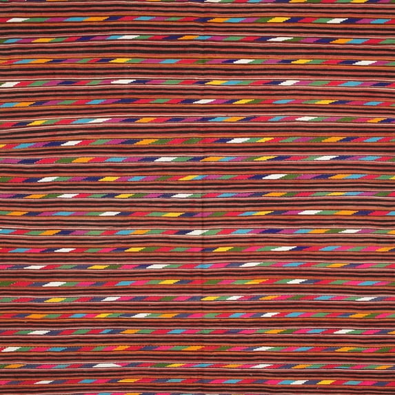 Ahgly Company Machine Washable Indoor Square Contemporary Gold Brown Area Rugs, 4' Square