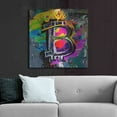 thumbnail image 6 of Luxe Metal Art 'Bitcoin Crypto King' by Epic Portfolio Metal Wall Art, 36"x36", 6 of 9