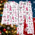 thumbnail image 4 of Wensltd Women's Christmas Sleepwear Turndown Collar Long Sleeve Two Piece Pajama Outfit Soft Lightweight, 4 of 5