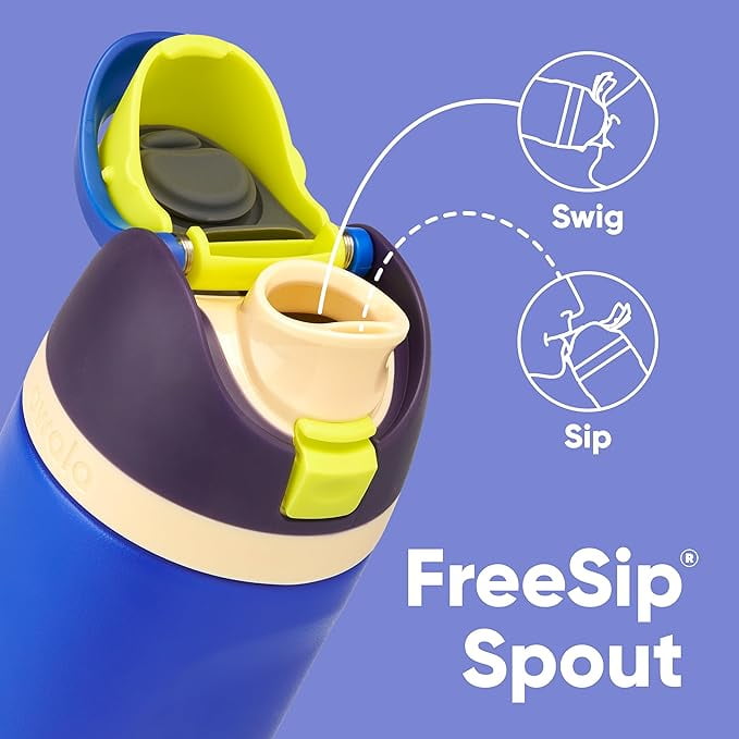 Owala 16oz Kid's FreeSip Stainless Steel Water Bottle, Misty