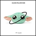 thumbnail image 3 of Star Wars Grogu Lucas Films Kids Round Cloud Pillow 11 inches, 3 of 7