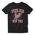 thumbnail image 2 of Marvel Comics Retro Spider-Man New York Throwback Men's T Shirt (Black, S-XXXL), 2 of 4