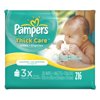 Pampers Thick Care Baby Wipes Refills, 3 Pack, 216 Sheets
