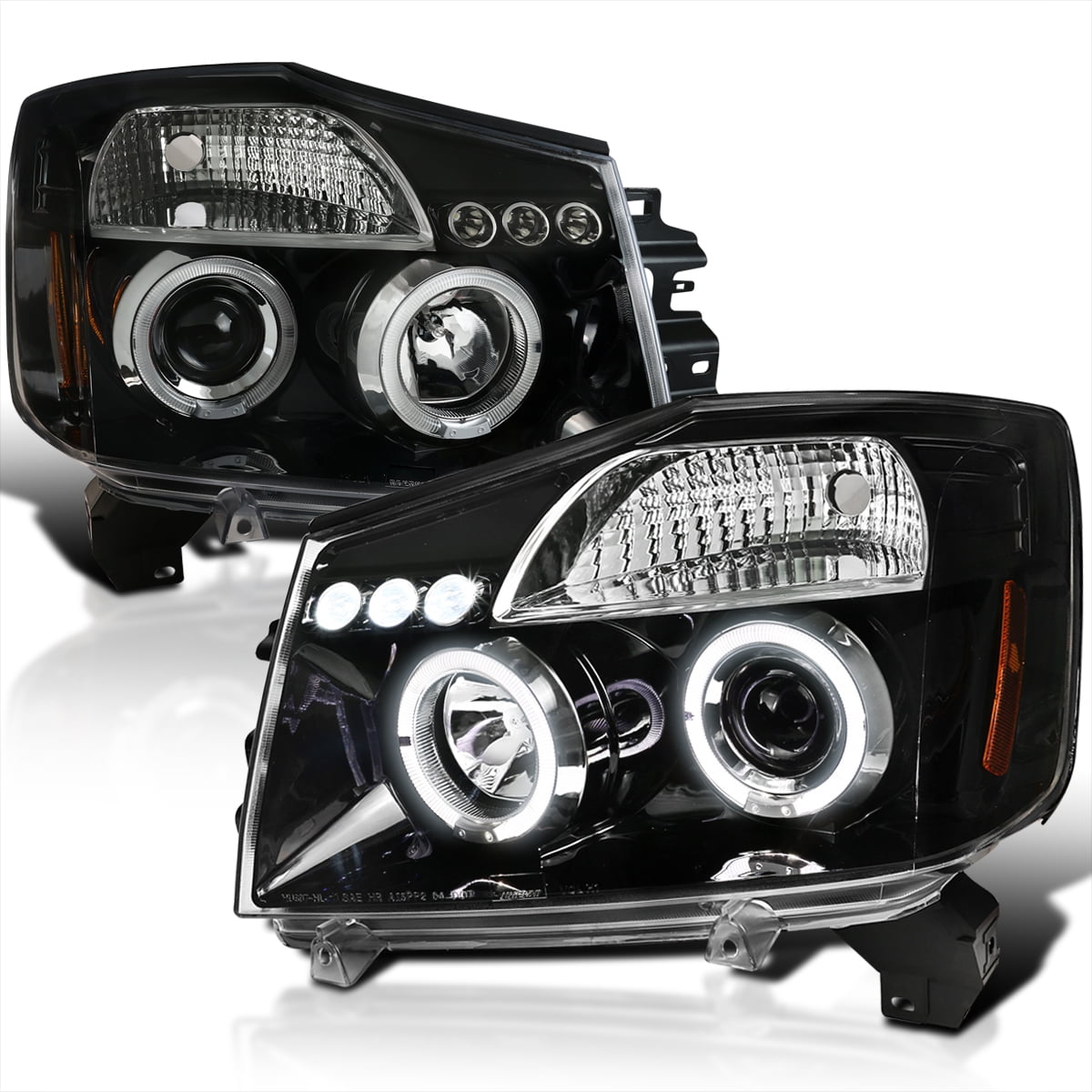 Corner Light Compatible with 1999-2004 Nissan Pathfinder Armada Driver Side With Bulb 