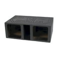 thumbnail image 1 of QPower QBOMB12VLSQ Dual 12 Inch XL Vented Side Ported Speaker Square Box, 1 of 4