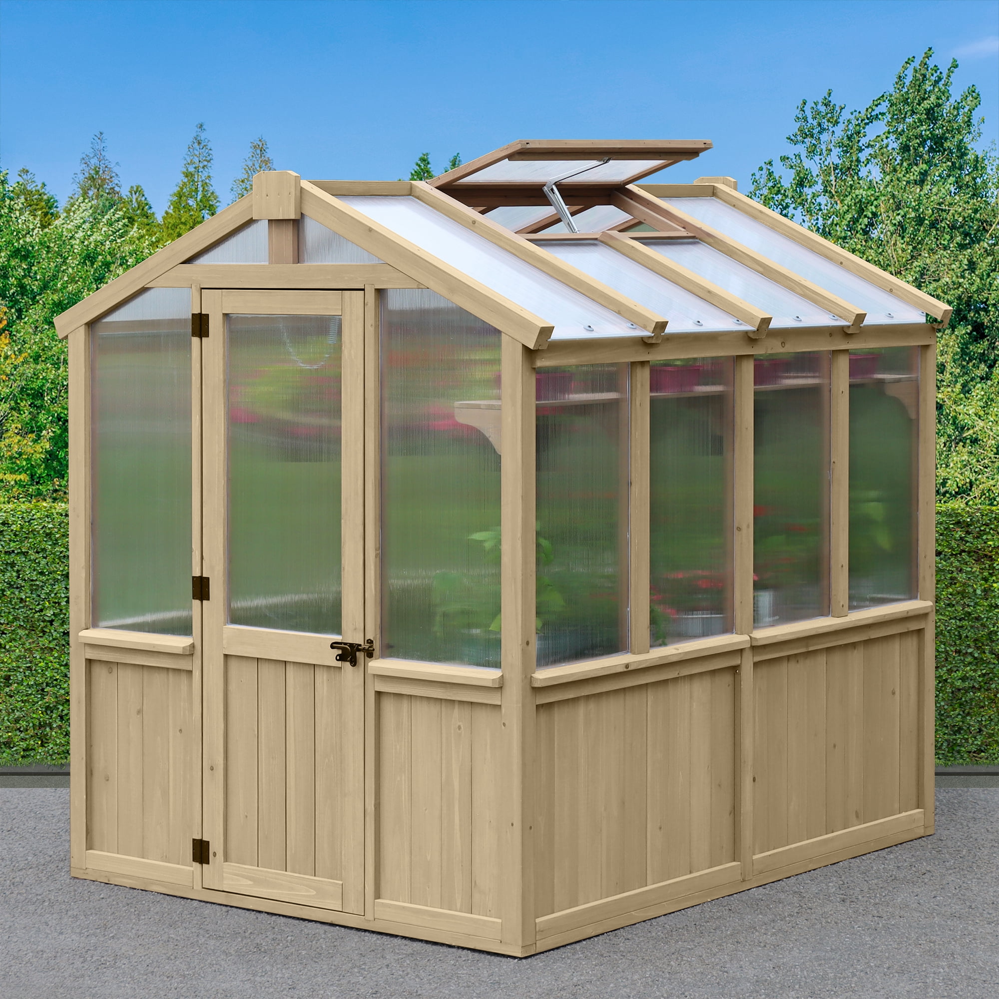 Yardistry 6.7' x 7.8' Meridian  Greenhouse